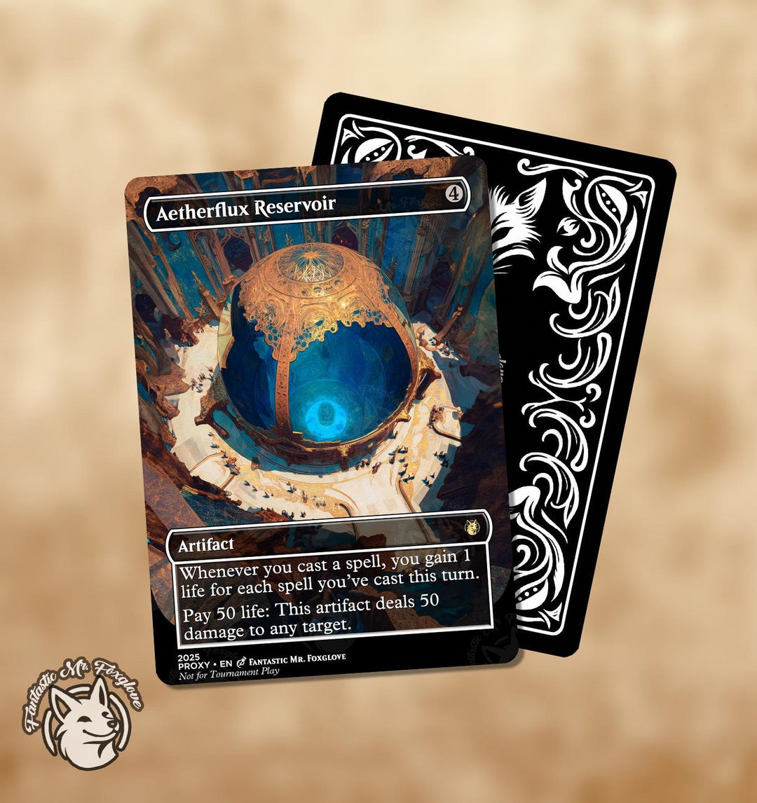 Aetherflux Reservoir | Proxy Card - Etsy