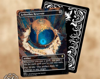 Aetherflux Reservoir | Proxy Card - Etsy