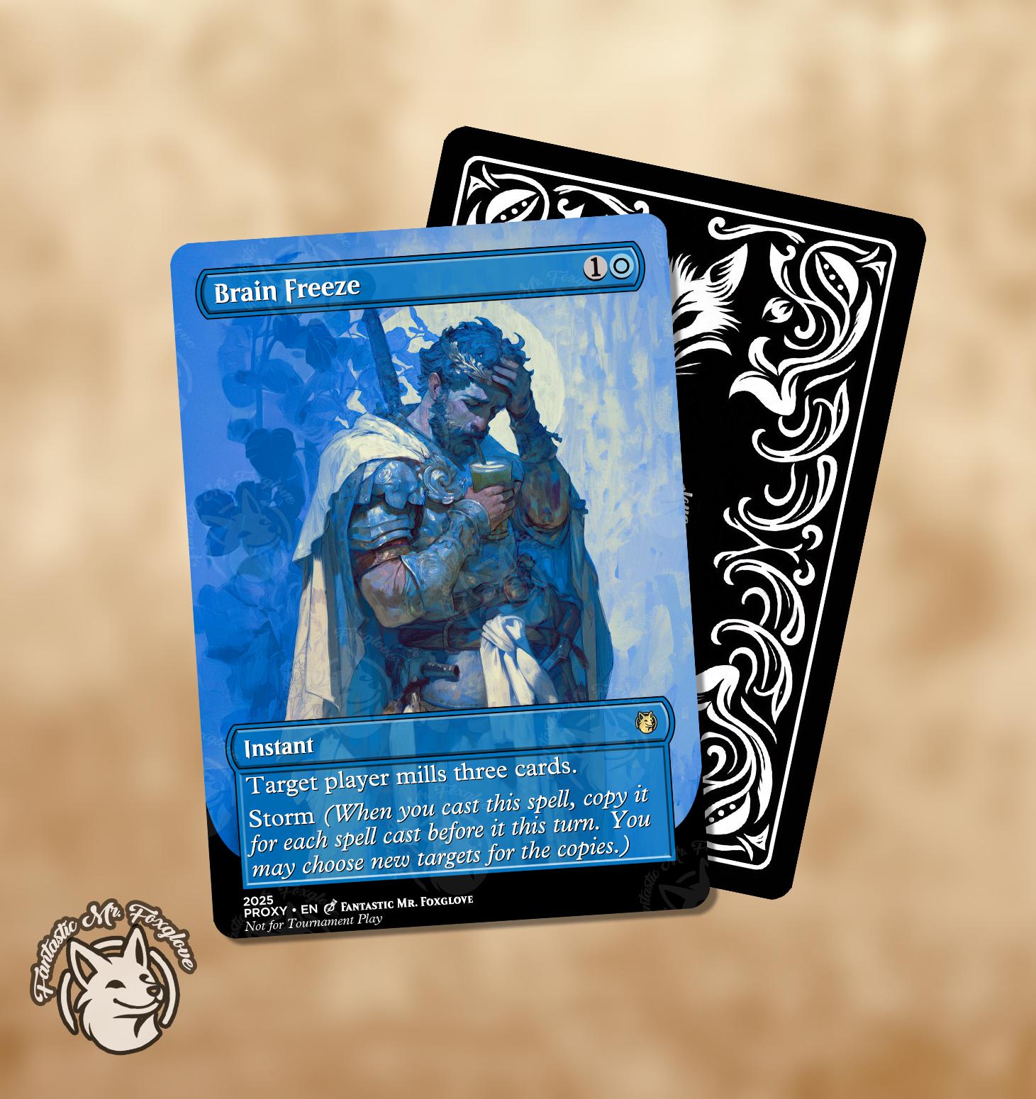 Brain Freeze / 思考停止 Halo Foil Brain Freeze | Scourge