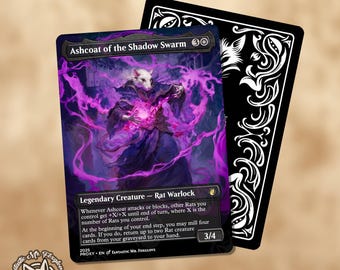 Ashcoat of the Shadow Swarm | Proxy Card - Etsy