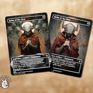 Heaume de l'hôte | Carte de procuration : choisissez votre oeuvre d'art !