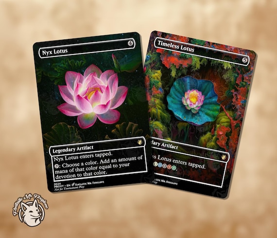 Nyx & Timeless Lotus | Proxy Cards