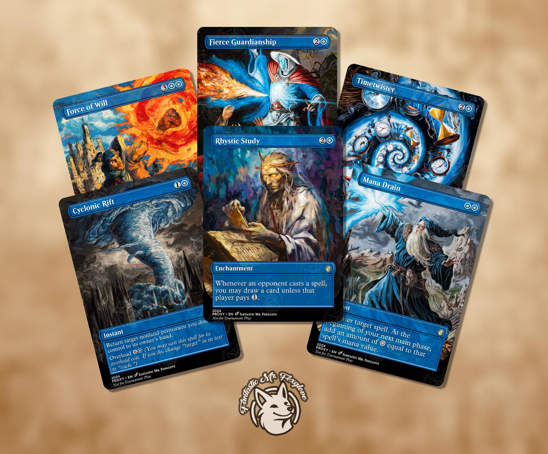 Force of Will Mtg - Etsy