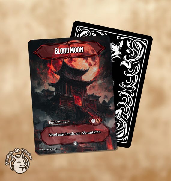 Blood Moon | Proxy Card — Choose Your Art!