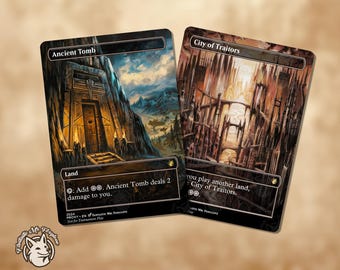 Ancient Tomb & City of Traitors | Proxy Cards