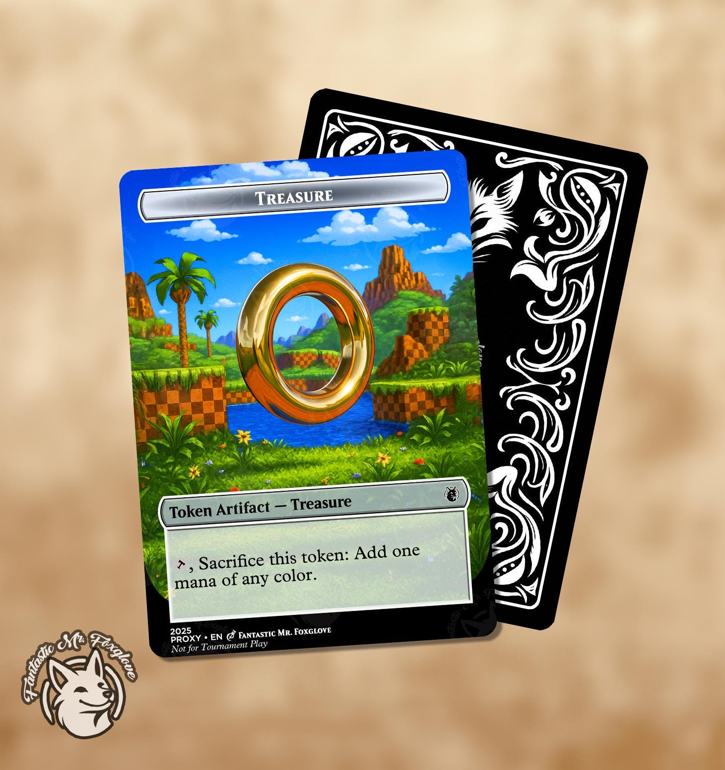 Mtg treasure token - Etsy 日本