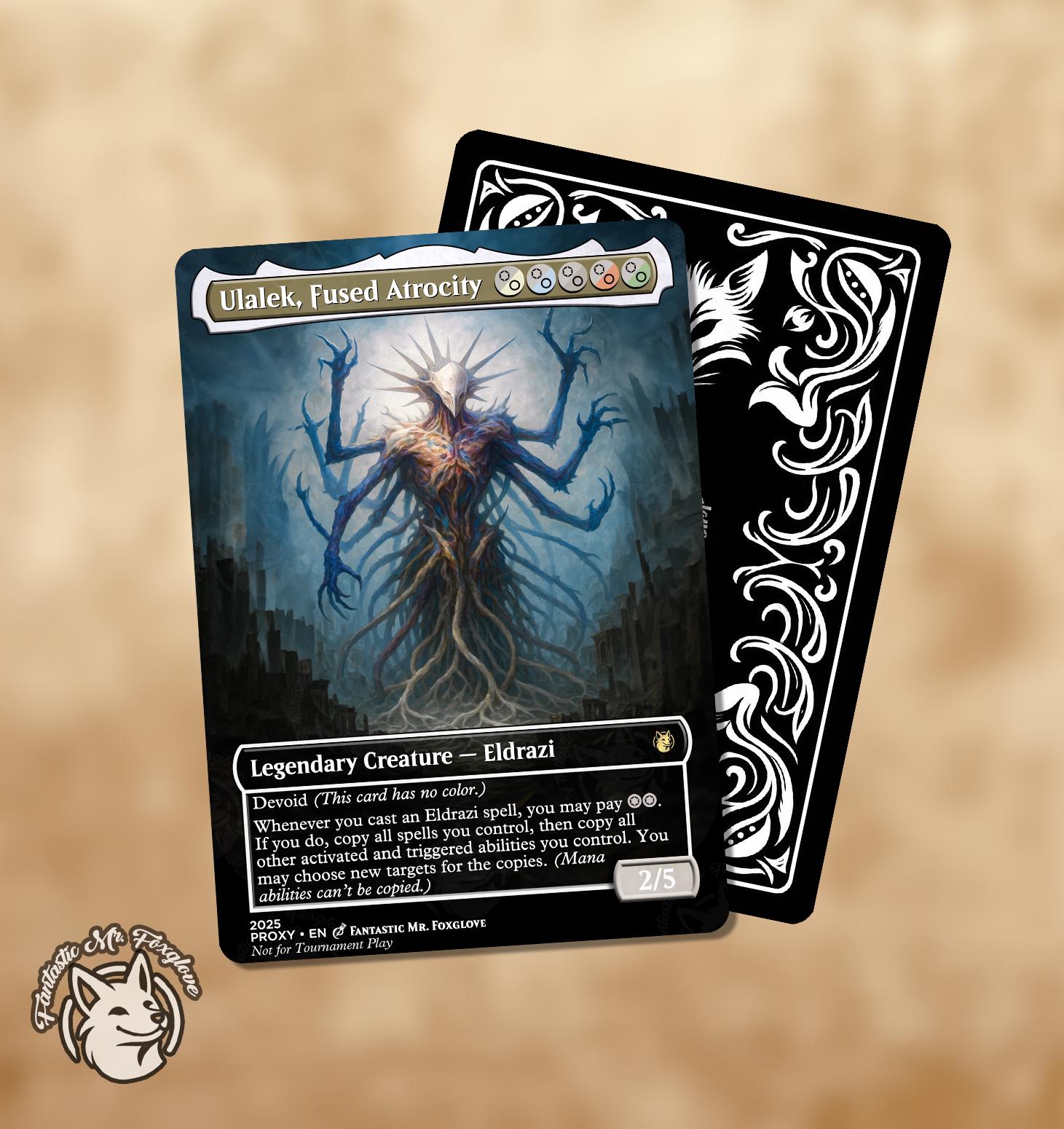 Ulalek, Fused Atrocity | Proxy Card - Etsy