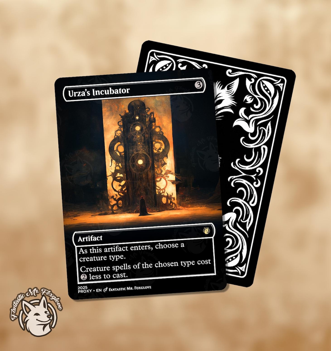 Urza's Incubator | Proxy Card - Etsy