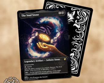 The Soul Stone (infinity Gauntlet) (holo) (PROXY) - Etsy