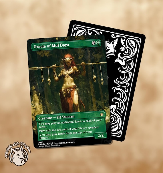 Oracle of Mul Daya | Proxy Card - Etsy