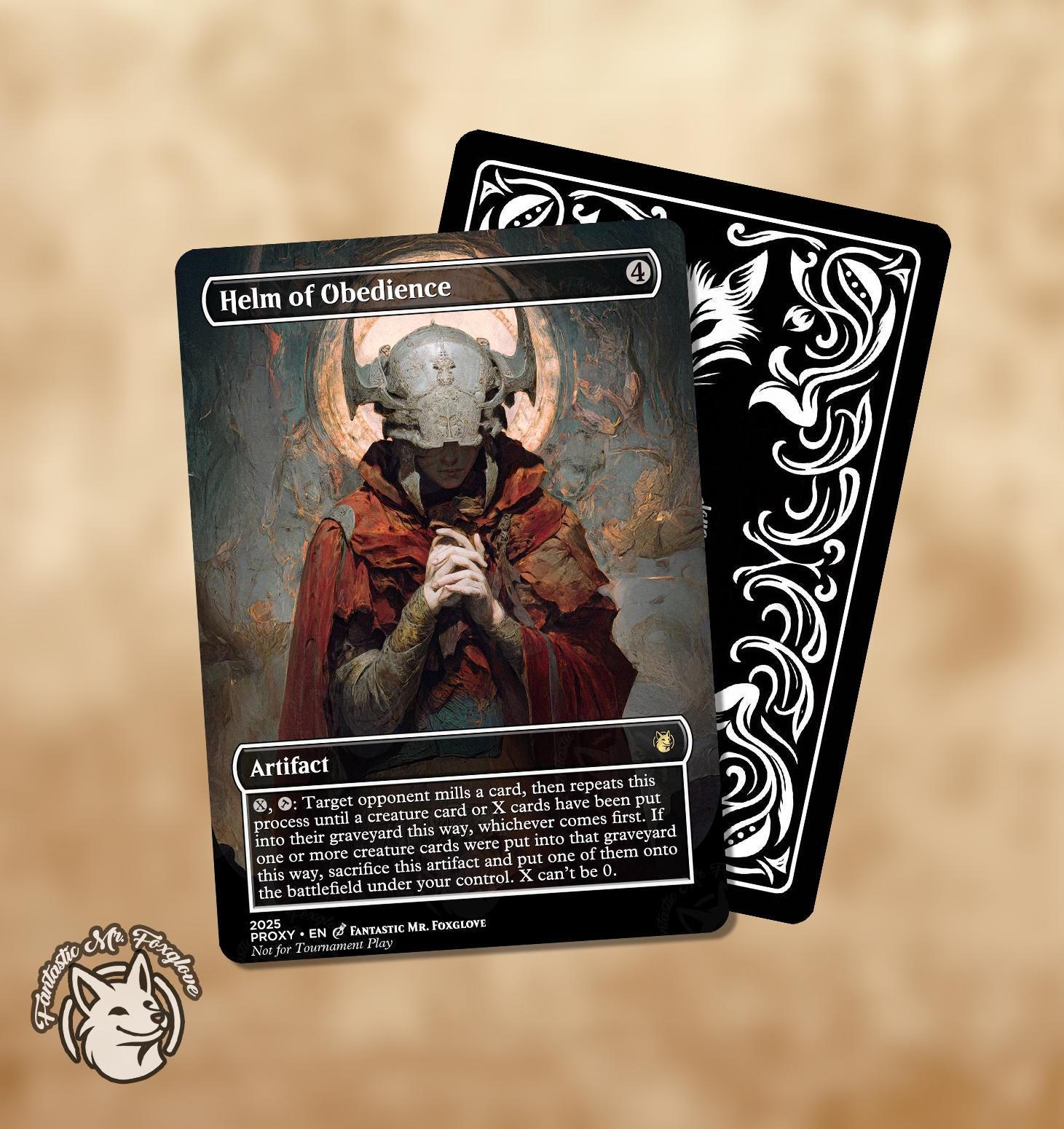Helm of Obedience Proxy - Etsy