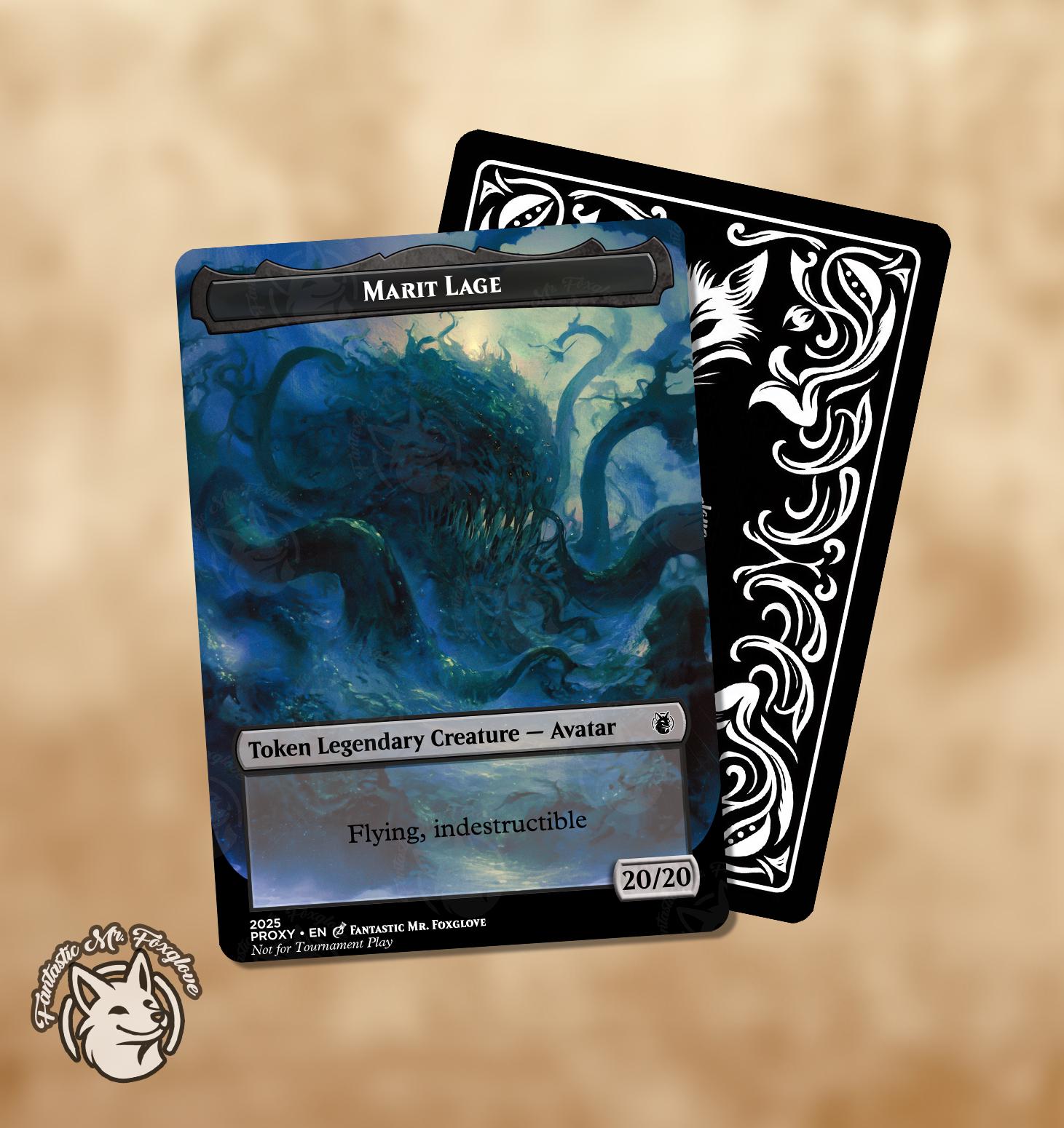 Dark Depths & Marit Lage Token | Proxy Cards — choose One or Both