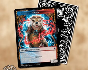 MTG ベストイアリ: UR カワウソ トークン - Etsy 日本