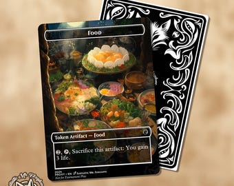 Food Token | Proxy Card — Great for Squirrels, Hobbits, and More!