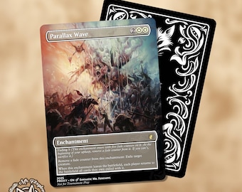 Parallax Wave | Proxy Card - Etsy