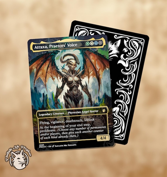 Atraxa, Praetors' Voice OR Grand Unifier | Proxy Card