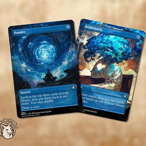 mtg cards like ponder (Foil) (WHO) then put them back in any order Ponder - Magic Player Rewards