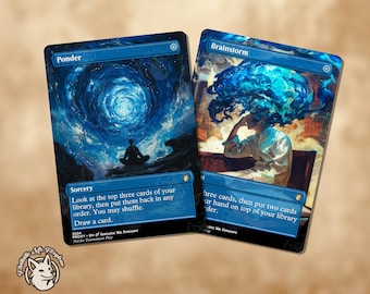 Brainstorm and Ponder | Proxy Cards - Etsy