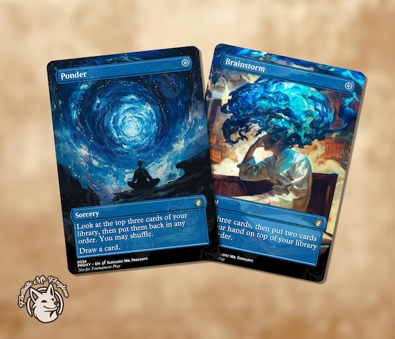 Brainstorm and Ponder | Proxy Cards