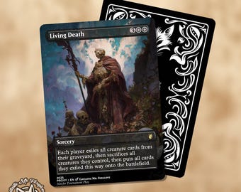 Living Death | Proxy Card - Etsy Ireland