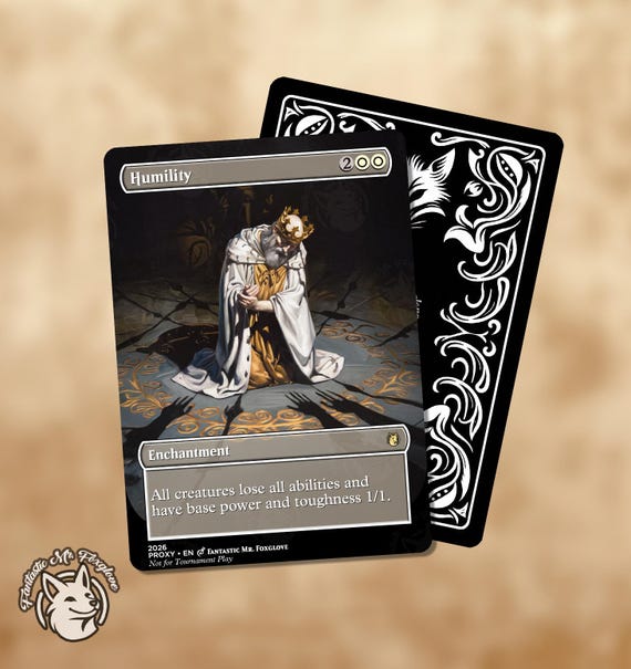 Humility | Proxy Card - Etsy