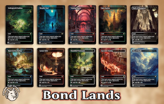 10 Bond Lands | Proxy Cards — Multiplayer Duals