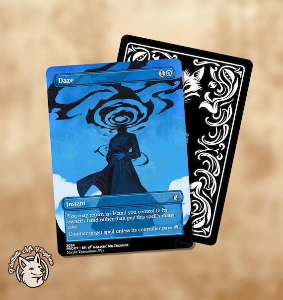 Daze | Proxy Card — Choose Your Art! - Etsy