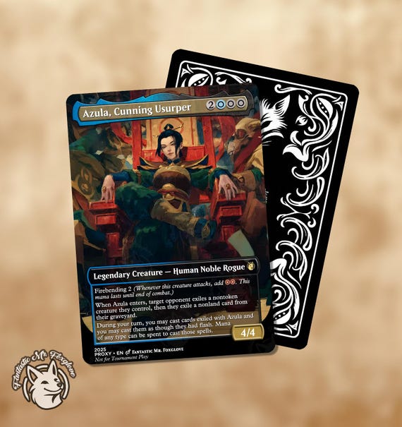 Azula, Cunning Usurper | Proxy Card - Etsy