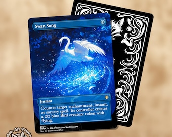 Chanson du cygne | Carte de procuration : choisissez votre oeuvre d&#39;art !