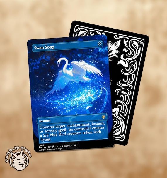 Swan Song | Proxy Card — Choose Your Art!