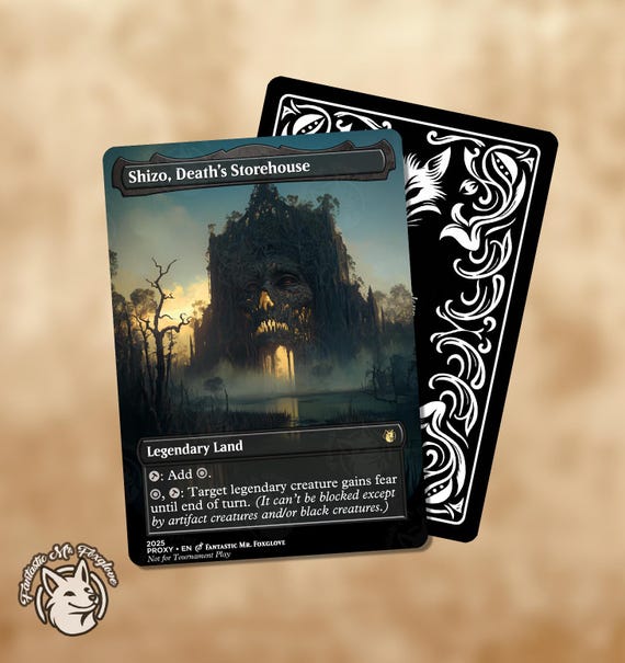 Shizo Death's Storehouse | Proxy Card - Etsy