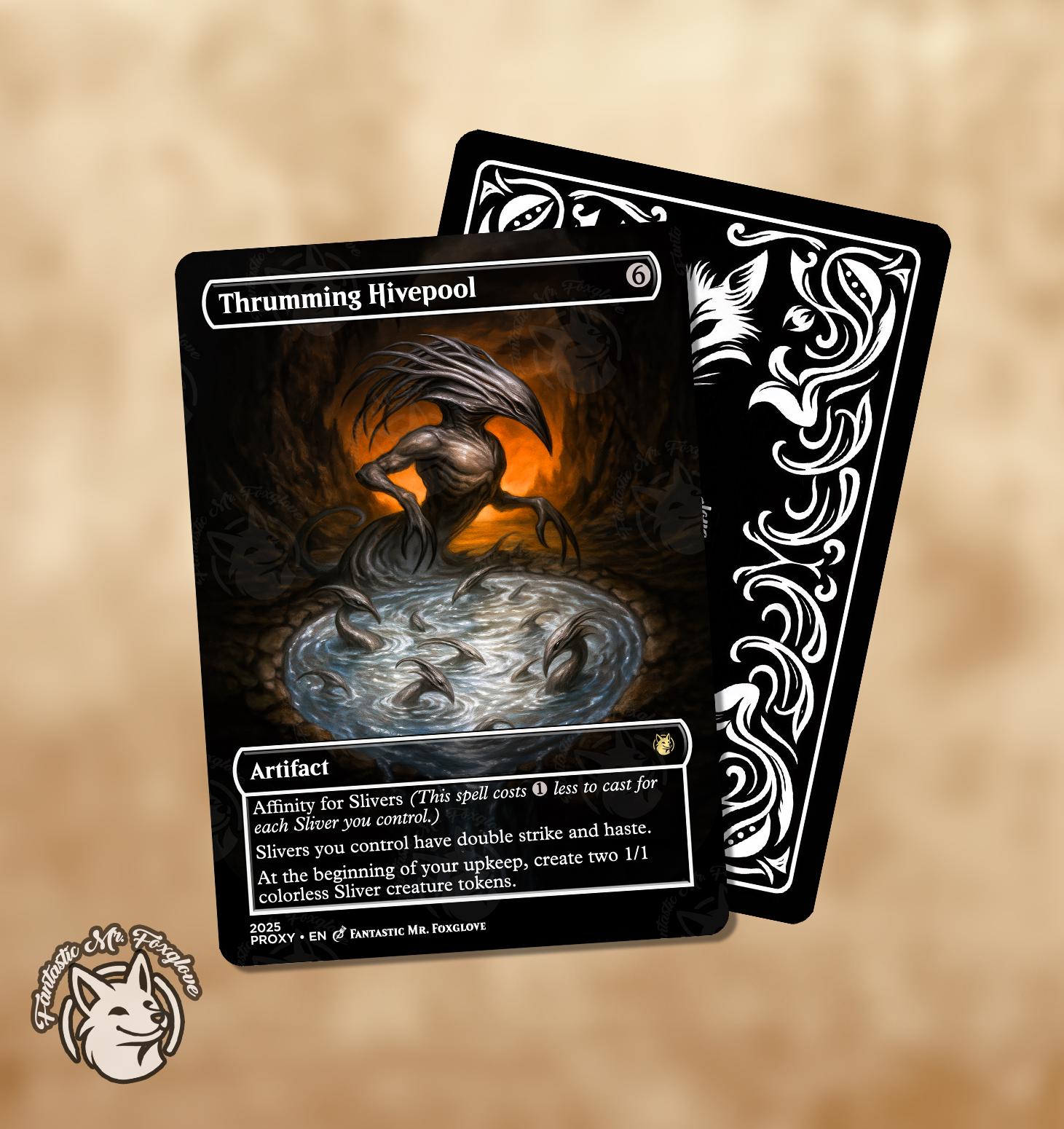 Thrumming Hivepool | Proxy Card - Etsy