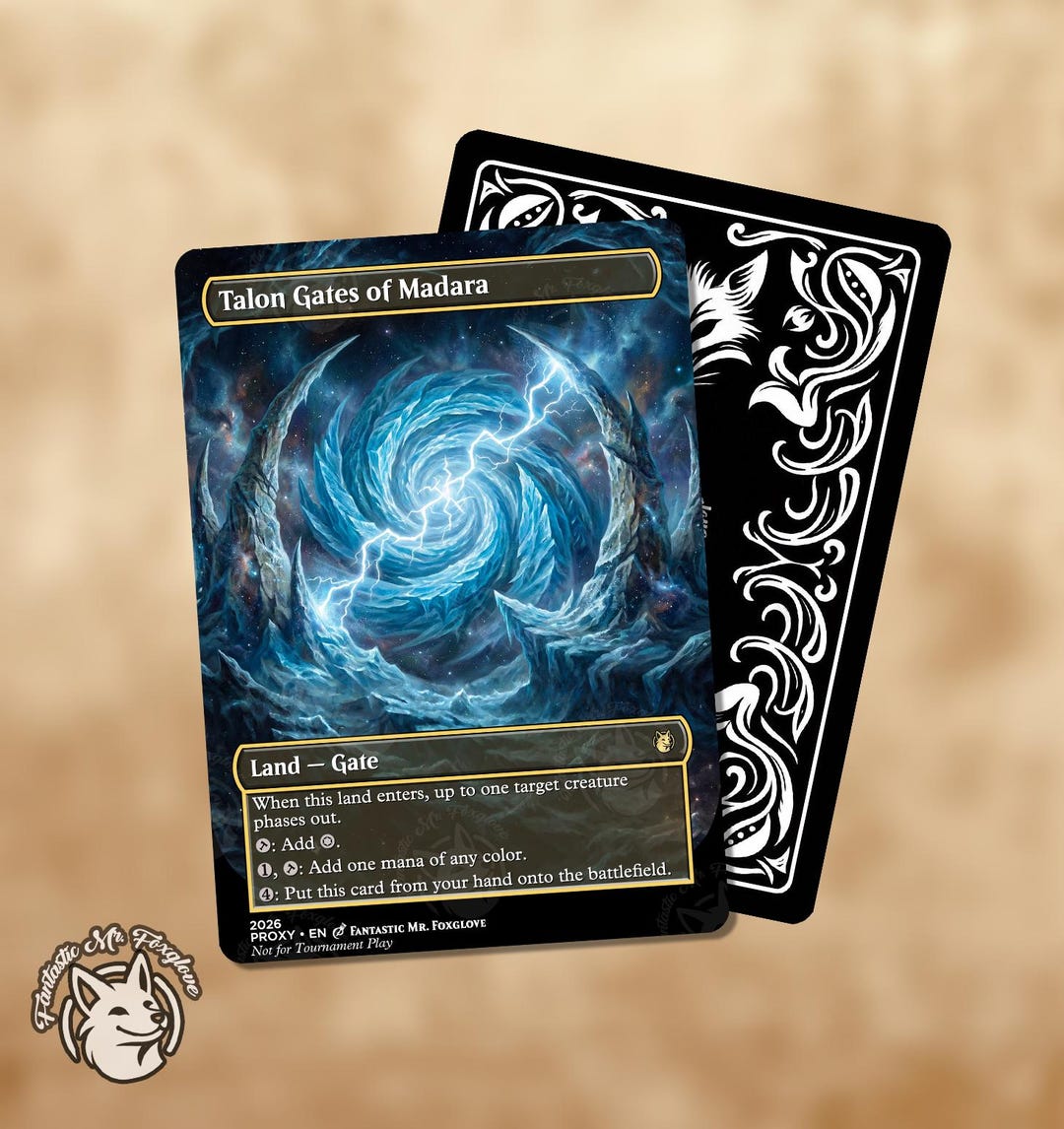 Talon Gates of Madara | Proxy Card - Etsy