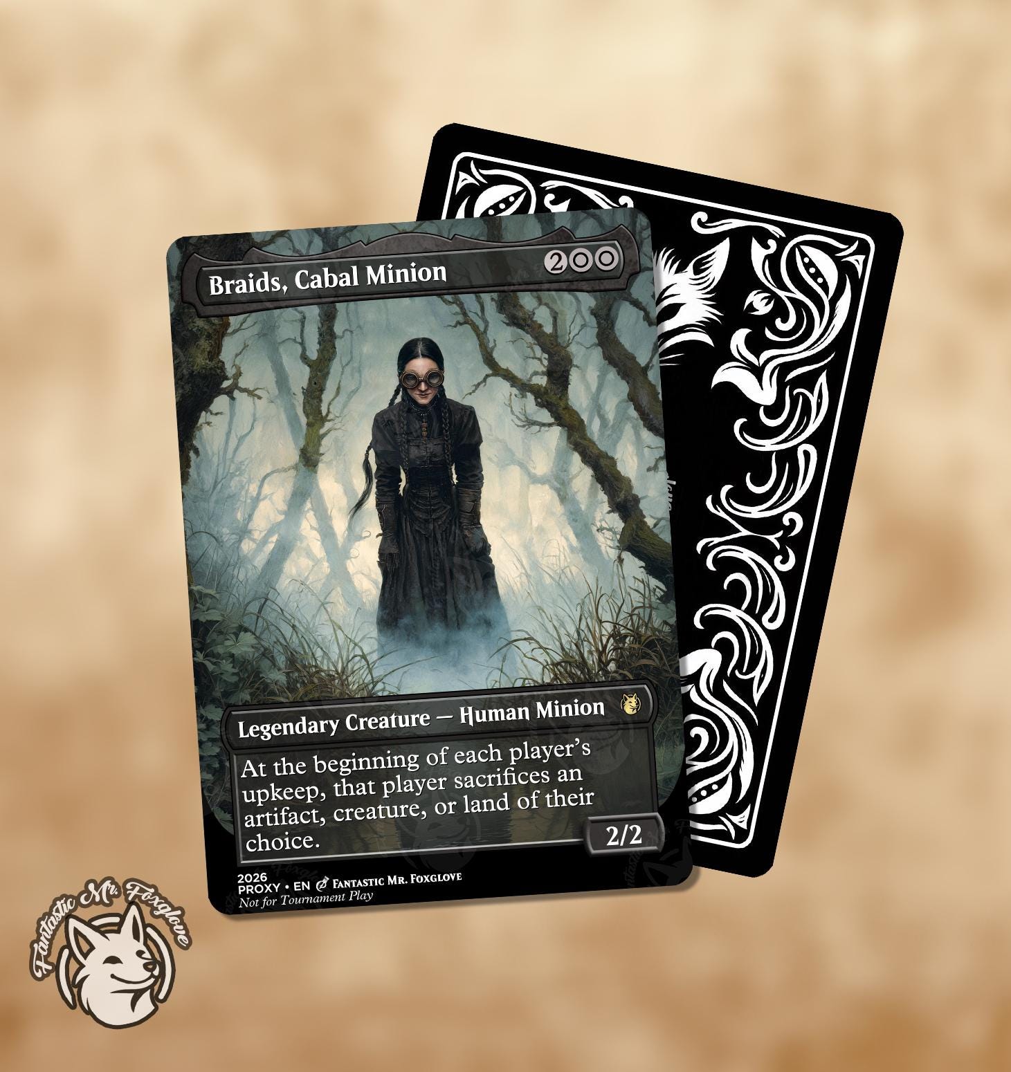 Mtg Braids Proxy - Etsy