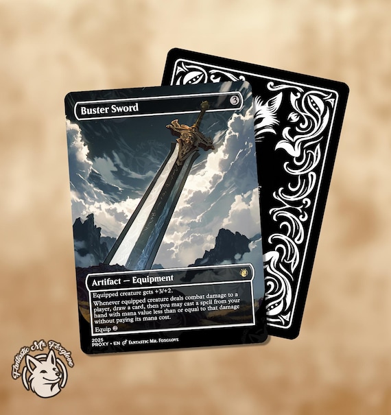 Buster Sword | Proxy Card