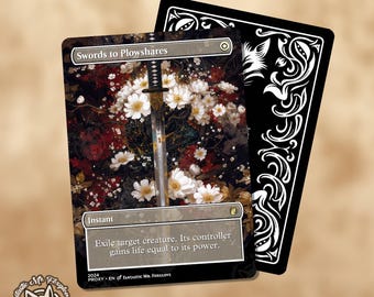 Swords to Plowshares | Proxy Card — Choose Your Art! - Etsy