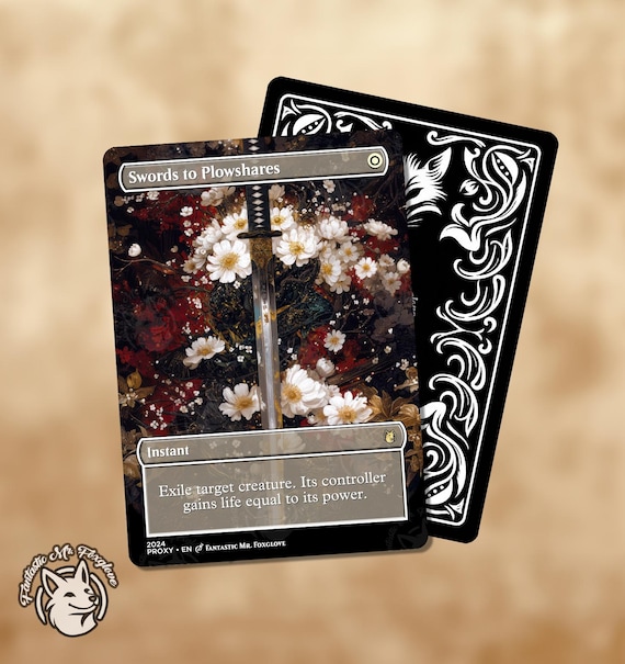 Swords to Plowshares | Proxy Card — Choose Your Art!
