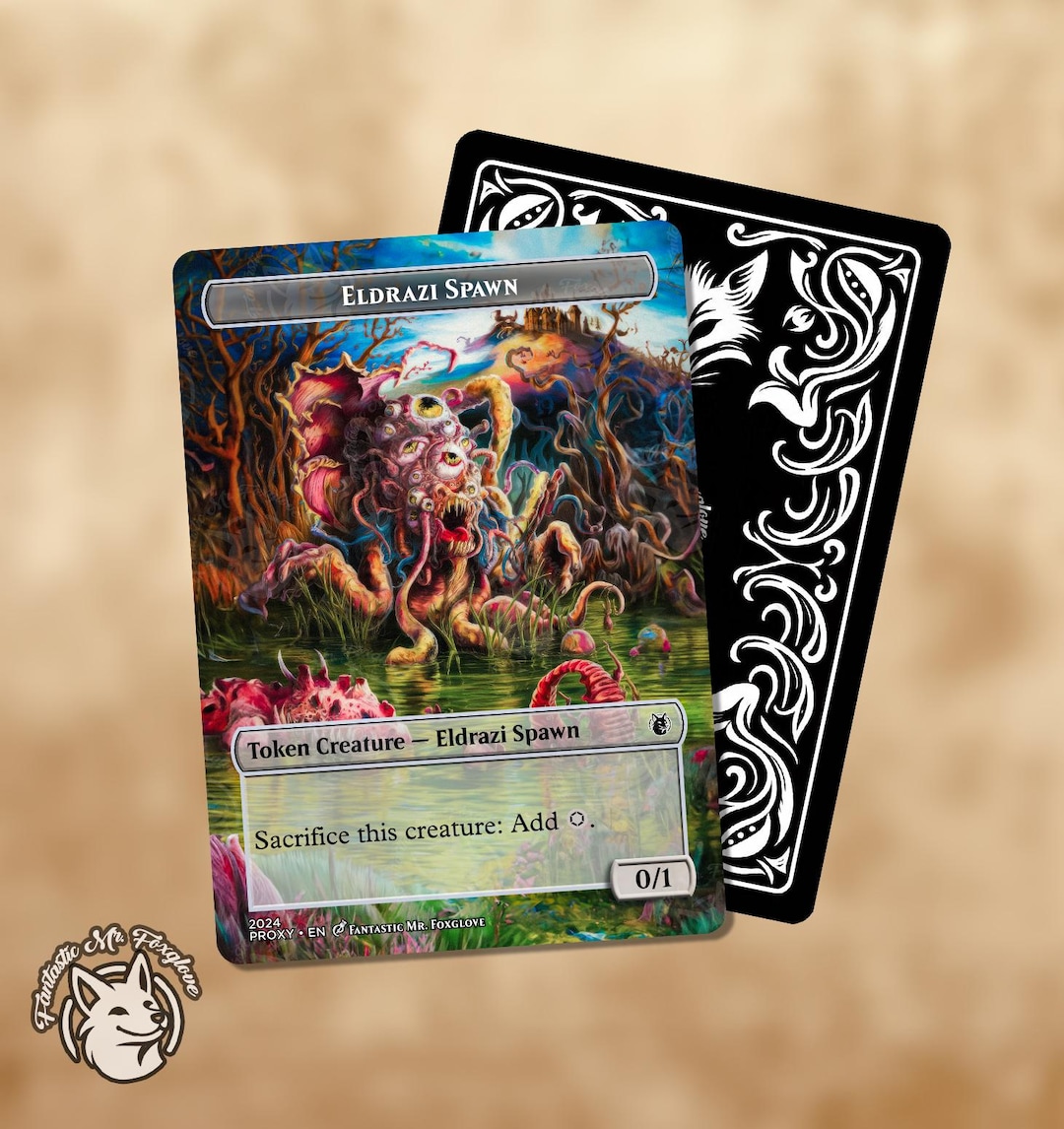 Eldrazi Token | Proxy Card (choose Spawn, Scion or Horror!) - Etsy