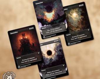 Tarjeta de condenación/proxy: ¡elige entre 4 opciones de arte!