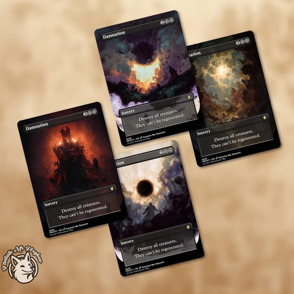 Damnation | Proxy Card — Choose from 4 Art Options!