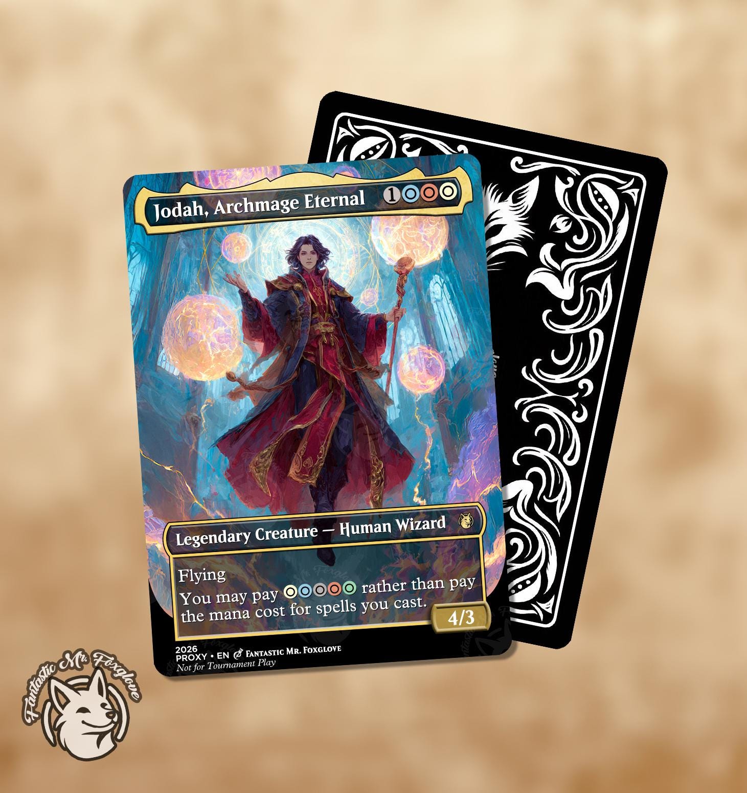 Jodah, Archmage Eternal | Proxy Card — Choose Your Art! - Etsy