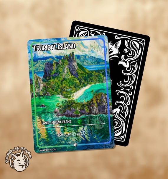 Tropical Island | Proxy Card — New Card Frame!