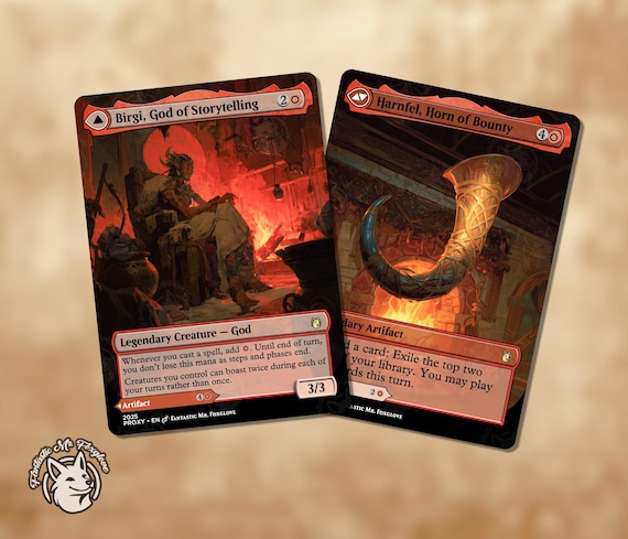 Birgi, God of Storytelling | Proxy Card