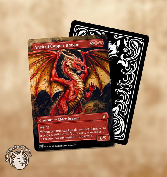 Ancient Copper Dragon | Proxy Card