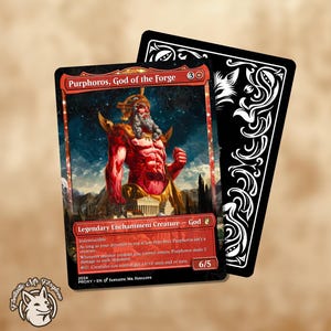Purphoros God of the Forge - Etsy