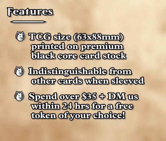 デュアル/フェッチランド 10枚 | 両面プロキシカード - Etsy 日本