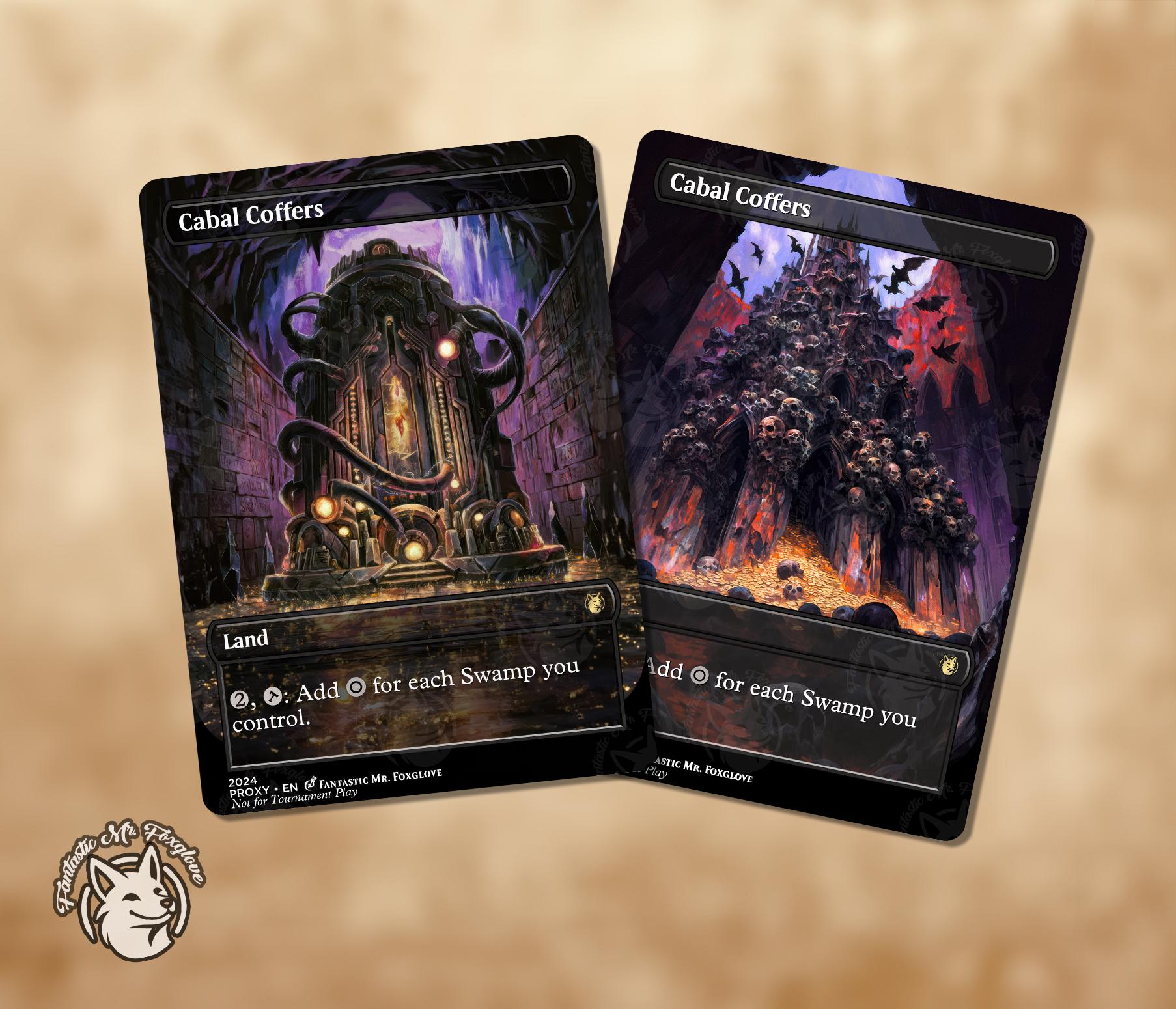 Cabal Coffers | Proxy Card — Choose Your Art! - Etsy