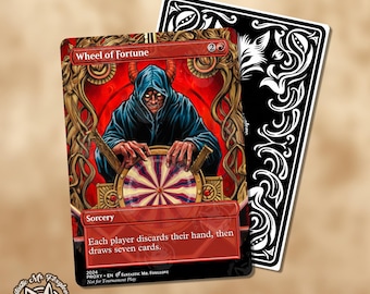 Wheel of Fortune & Misfortune | Proxy Cards - Etsy