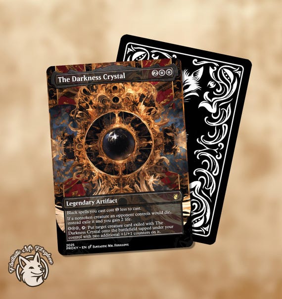 The Darkness Crystal | Proxy Card