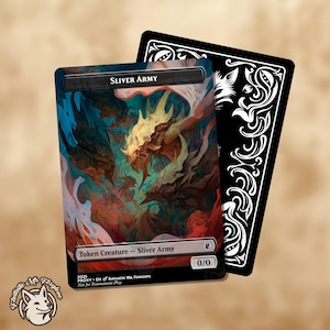 Sliver Army Token | Proxy Card
